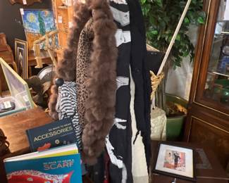 Ladies scarves, wraps and accessories