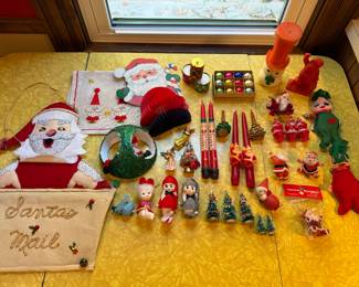 Vintage Christmas. More available than what’s pictured. 