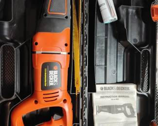 Electric Black and Decker 7.5 Reciprocating Saw 