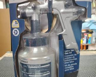 Kobalt Latex Spray Gun Kit