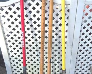 Lot Of 3 Garden Tools Shovels And Hole Diggers