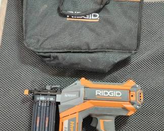 RIDGID Cordless HYPERDRIVE Nailer. 