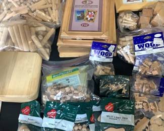 Unfinished Wood For Crafting Mystery Lot