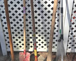 Lot Of Garden Tools