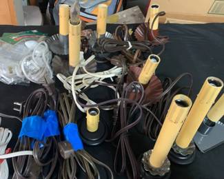 Electric Candles And Parts Mystery Lot