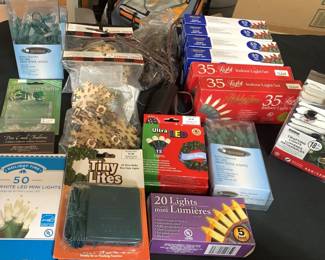 Christmas Crafting Lights Mystery Lot