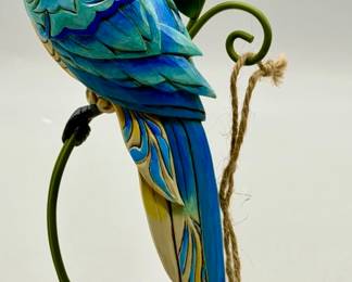 Jim Shore Collectible Parrot Figurine