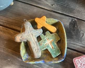 Clay Crosses 