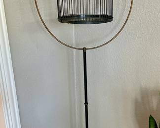 Vintage Bird Cage on Stand