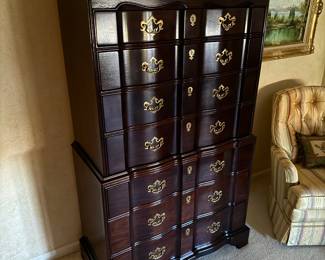 Henredon Tall Boy Dresser