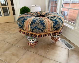 Mackenzie Child's Ottoman