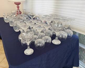 Vintage Baccarat Massena Crystal Goblets