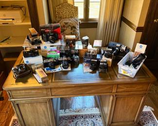 Vintage Analog and Digital Camera Equipment