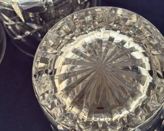 Vintage Cartier Crystal Tumbler Glasses