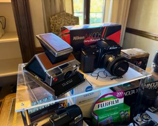 Vintage Analog and Digital Camera Equipment