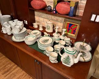 Spode Christmas Tree Dishes