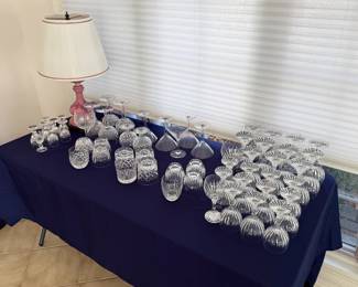 Waterford, Baccarat, and Cartier Crystal