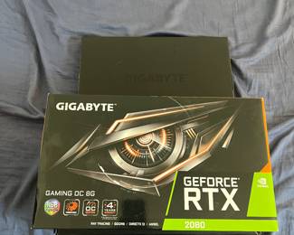 GE FORCE RTX 2080 graphics card