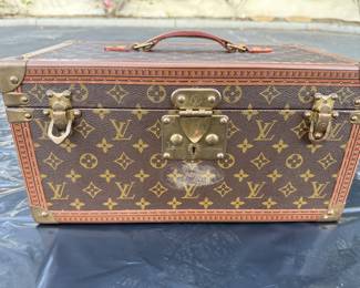 Louis Vuitton vintage monogram canvas vanity case