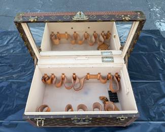 Louis Vuitton vintage monogram canvas vanity case