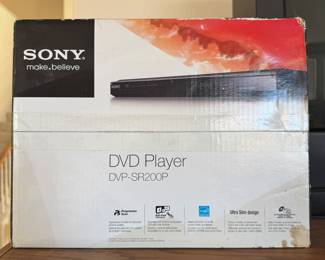 New Sony dvd player 