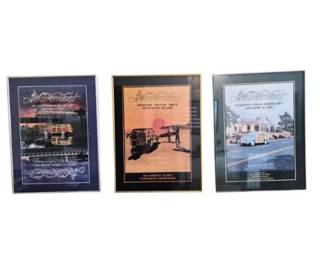 13 WavecrestAnnualWoodieMeetAdvertisementPostersSignedNumbered