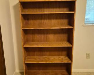 70 VintageSolidWoodBookshelfAdjustableShelves