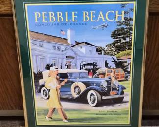 138 KenEberts53rdAnnualPebbleBeachConcoursDElegencePoster