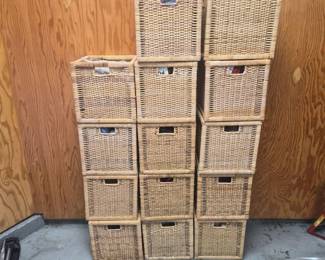 145 FittobeKnitMassiveYarnCollectionin14WickerBaskets