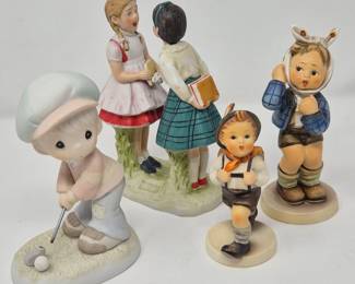 108 HummelGoebelPreciousMomentsNormanRockwellFigurines