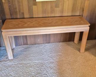 45 LightWoodParquetConsoleTable