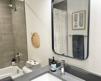 Towels and decor must go!