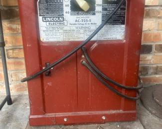 arc welder full front view