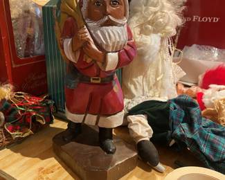 carved Indian Santa