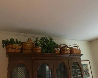 Longaberger basket collection partial pic