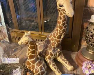 giraffes