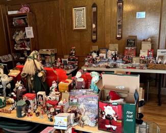 some of the santa tables