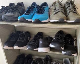 ASICS, Sketchers, Brooks shoes