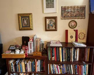 Books, Games, bookshelves, decor