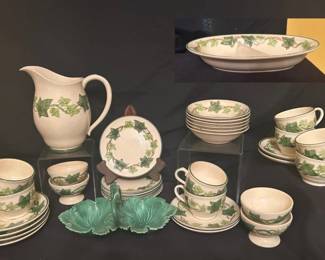 Franciscan Ivy Dishware – As Seen on I Love Lucy – 26 Pc. Set w/ Pitcher, Bowls & More