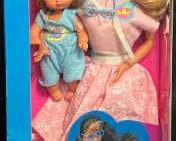 1988 Mattel “The Heart Family” Teacher Mom & Boy – Schooltime Fun
