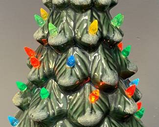 Classic Living Christmas Collection Ceramic Illuminated Tree