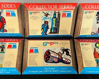 VTG Tupperware Toys Snapics Collector Series – Set of 6
