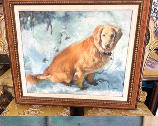 original signed painting, Richard Hedgecock of Kernersville, NC