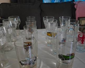 Avon Antique car glasses