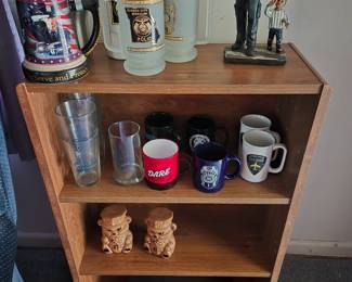 KCPD coffee cups, collectible glasses, etc.