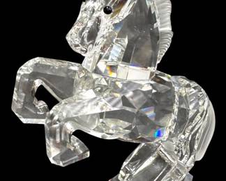 Swarovski Crystal White Stallion Figurine 
