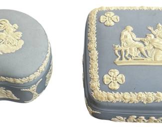 Wedgwood Jasperware Trinket Boxes 