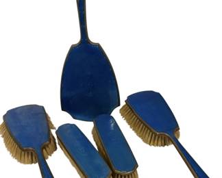 Vintage Blue Vanity Set 