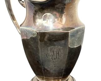 Sterling Silver Water Pitcher 